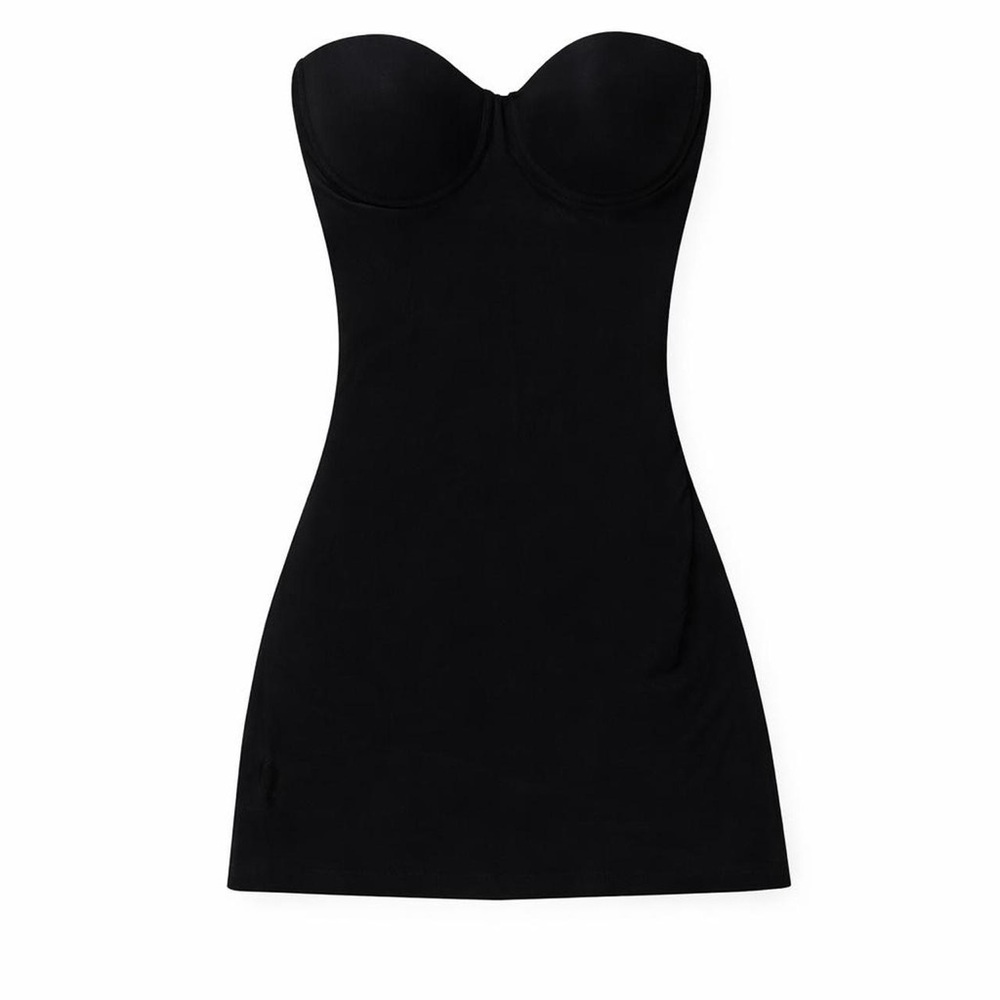 ♥️Vintage black corset dress